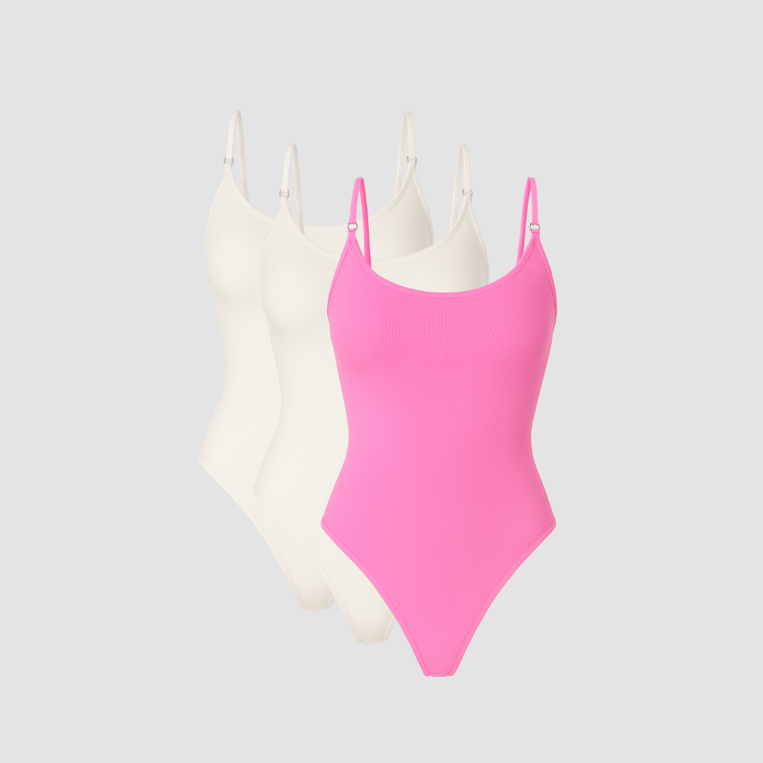 Shapewear - Luxus-Bodysuit 3er-Pack