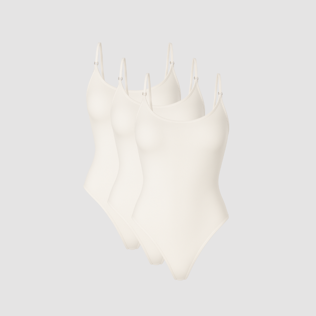 Shapewear - Luxus-Bodysuit 3er-Pack